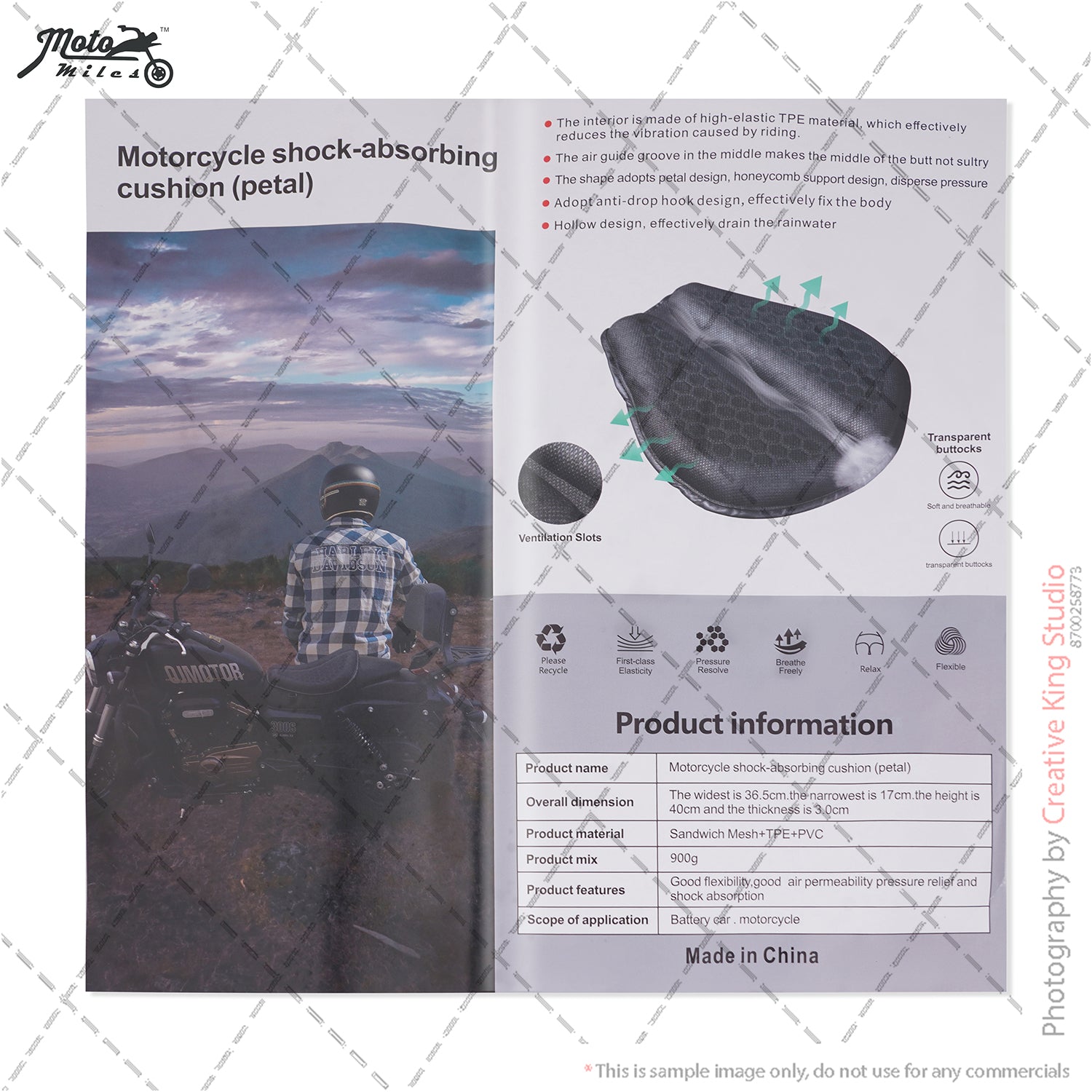 Waterproof Saddlebags — 50L